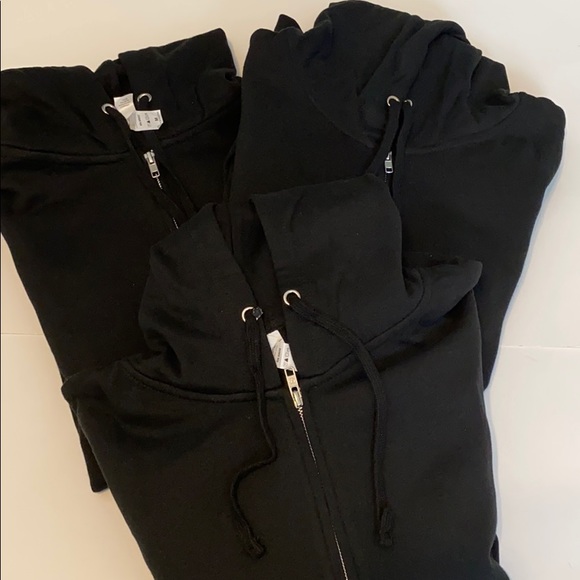 independent trading company Other - 🖤Bundle of 3 Men’s Black Hooded Sweatshirts!🖤